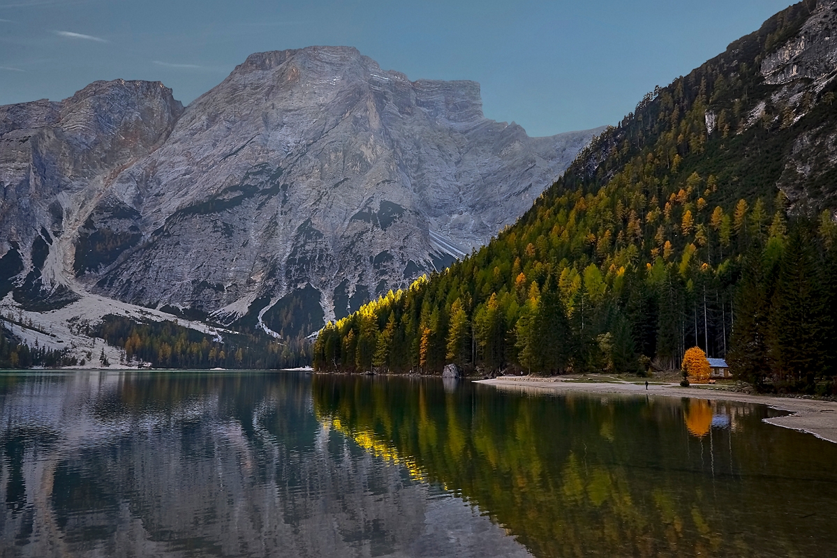 DSC_4985minD.jpg - Lago di Braies - zmierzch