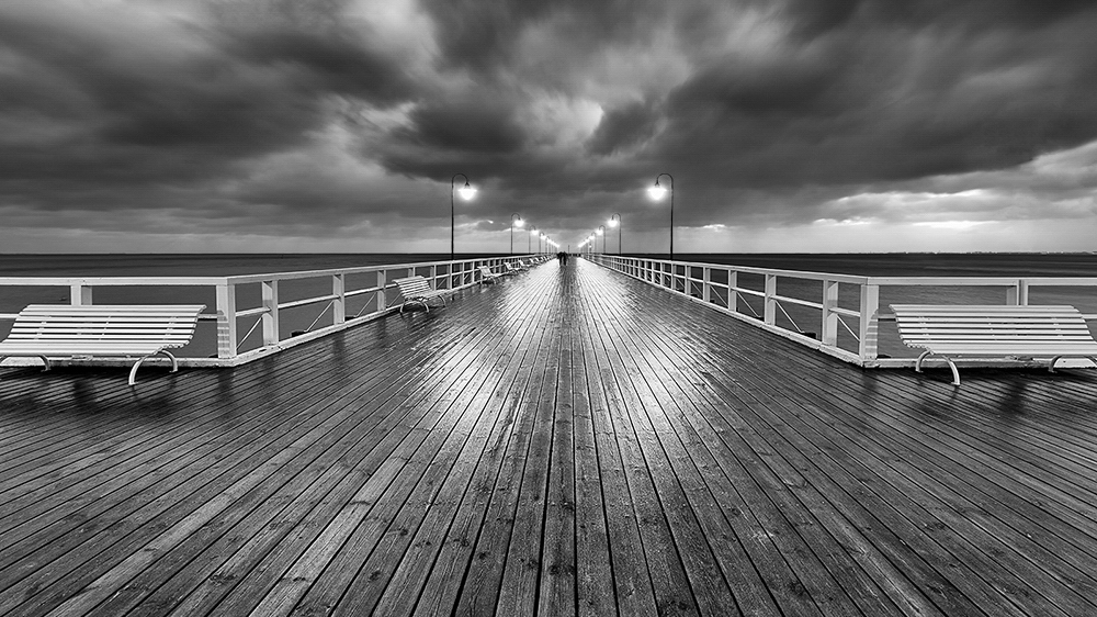 Jan Sieminski - Pier.jpg - Na molo - Gdynia Orlowo