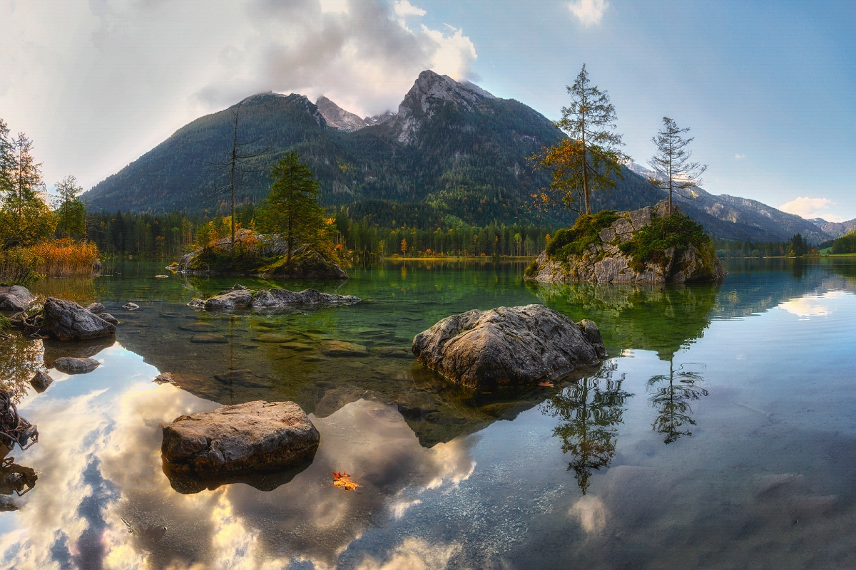 _DSC3833PanoMinD.jpg - Pazdiernik 2020 jezioro HinterSee, Bawaria, Niemcy