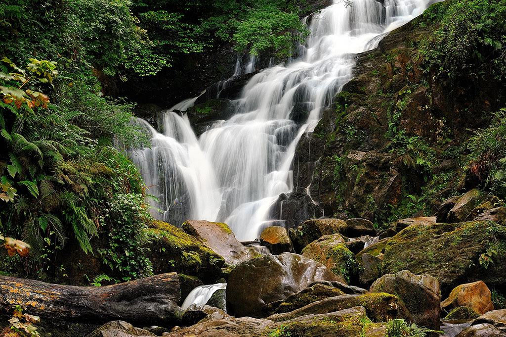 DSC_0291min.jpg - * Torc Waterfall * - wodospad  jest atrakcją turystyczną, okolice Killarney w hrabstwie Kerry