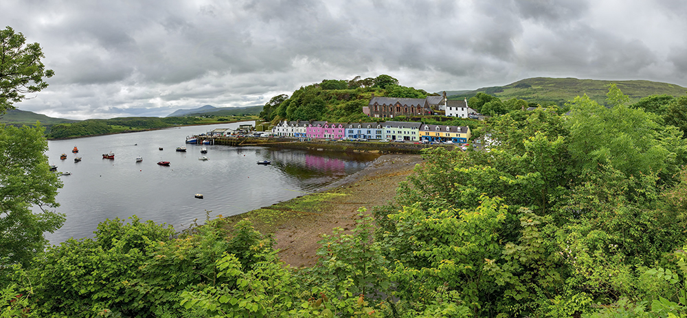 Portree II_Panorama1k1amin.jpg - * Portree * wyspa Skye, Scotland