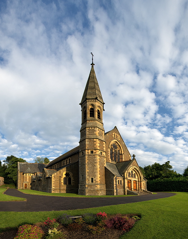kosciol wysoki_Panorama1Min.jpg - * Church of Scotland, Jedburgh Old&Trinity Parish Church, Scotland *
