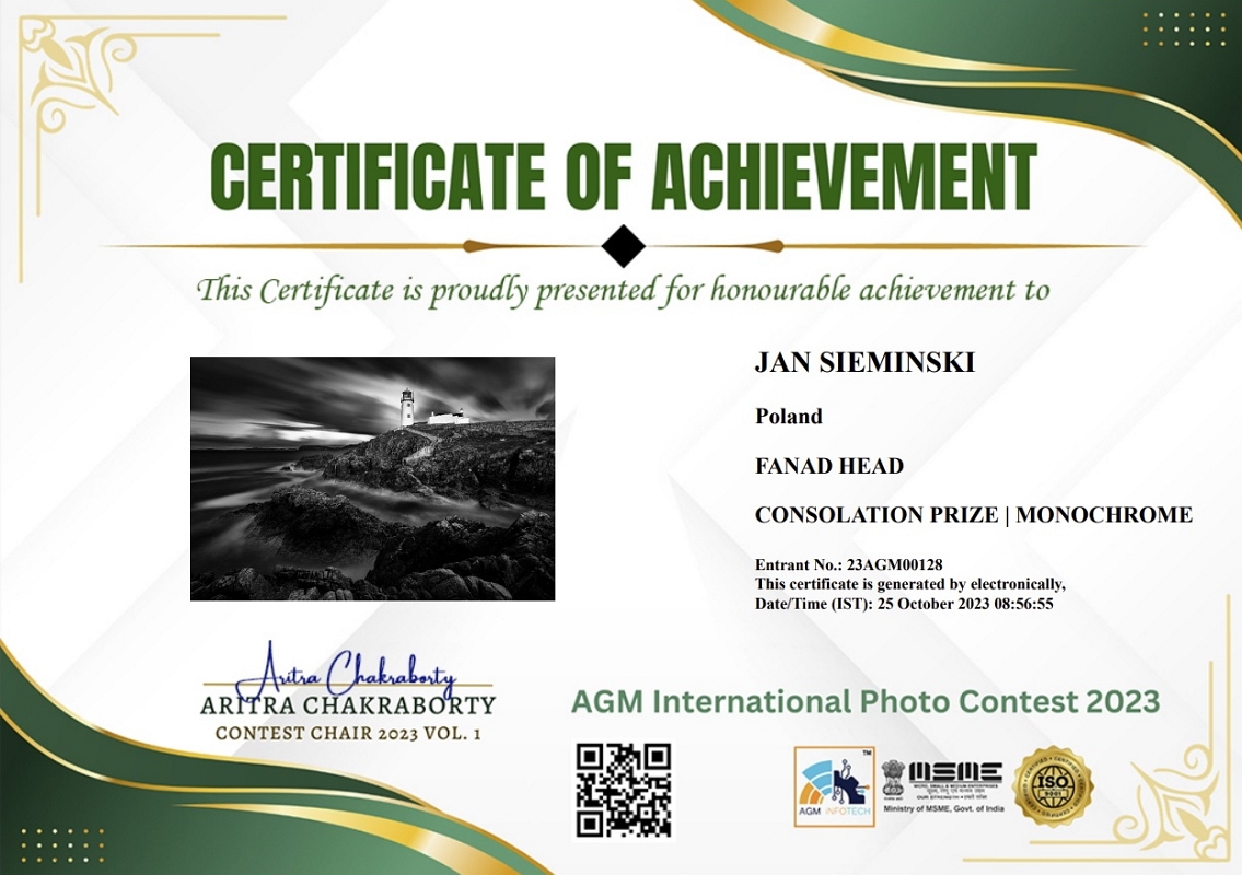 AMG Fanad Head.jpg - Nagroda w konkursie AGM International Photo Contest 2023, Indie