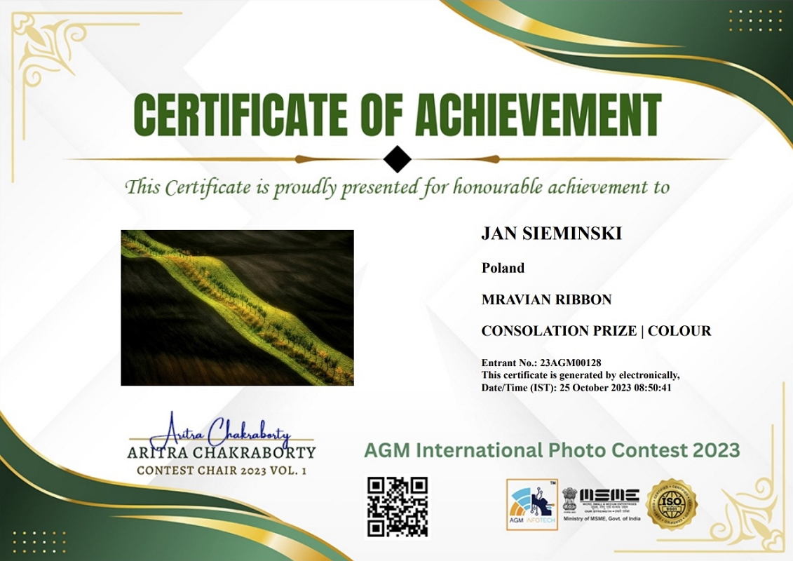 AMG Moravian Ribbon.jpg - Nagroda w konkursie AGM International Photo Contest 2023, Indie