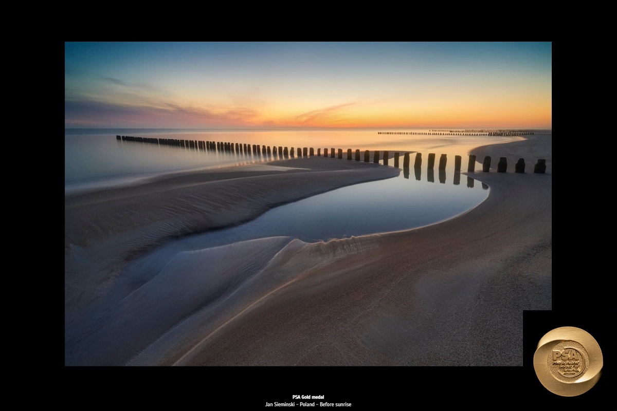 Astibo Spring International Association of Art Photographers PSA Gold Medal_2.jpg - Czerwiec 2021, w konkursie  International Association of Art Photographers fotografia BEFORE SUNRISE  zdobyła PSA Gold Medal  . konkurs pod patronatem Photographic Society of America.