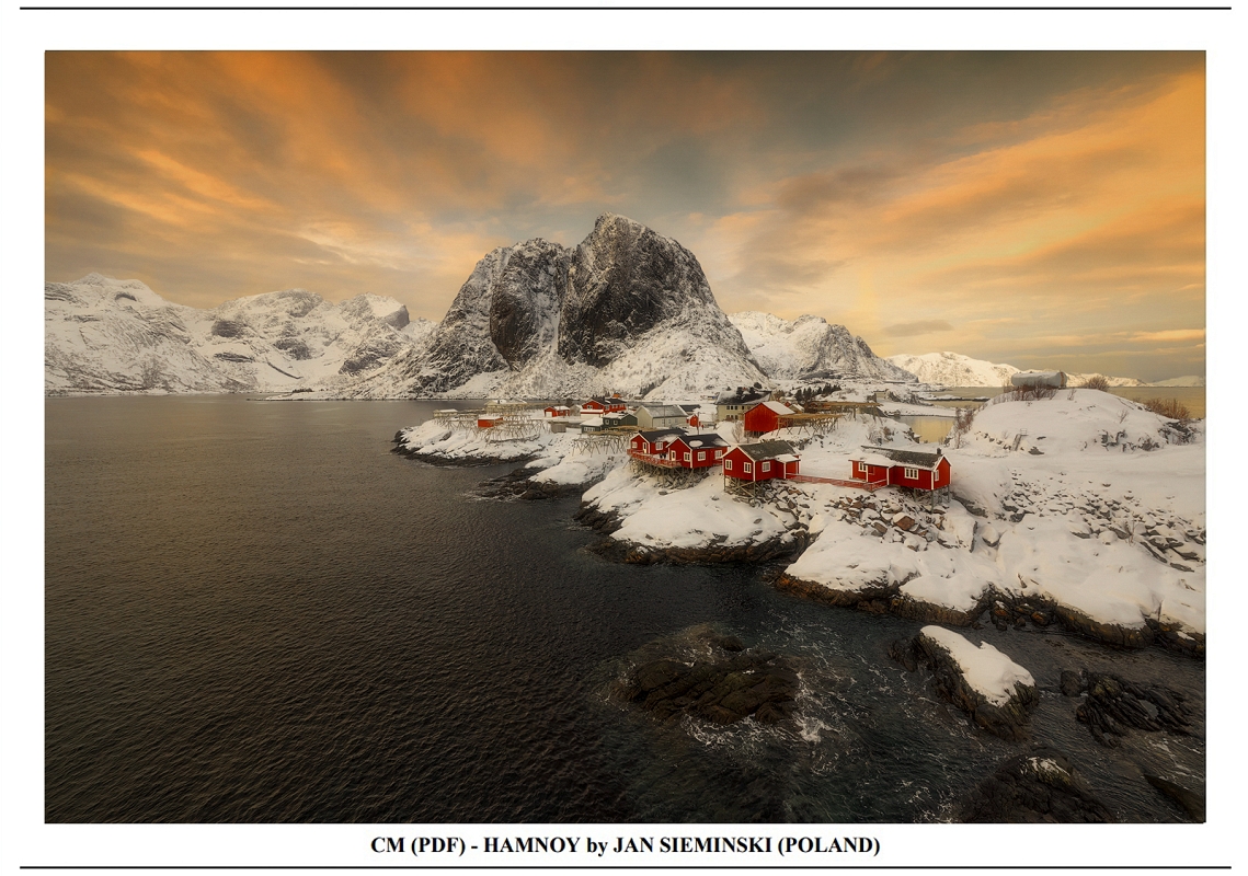 CM DIMENSIONS - Hamnoy.jpg - grudzien 2021 w konkursie DIMENSIONS 2021 pod patronatem Photographic Society of America, fotografia HAMNOY zdobyła nagrode CM