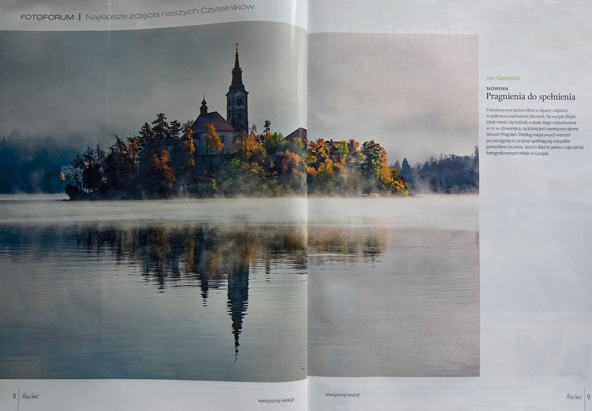 DSC_6790_ Poznaj Swiat.jpg - "Bled" Slovenia 01 12 2017 fotografia została opublikowana w grudniowym nr magazynu Poznaj Swiat w dziale " Najlepsze zdjecia naszych Czytelnikow "