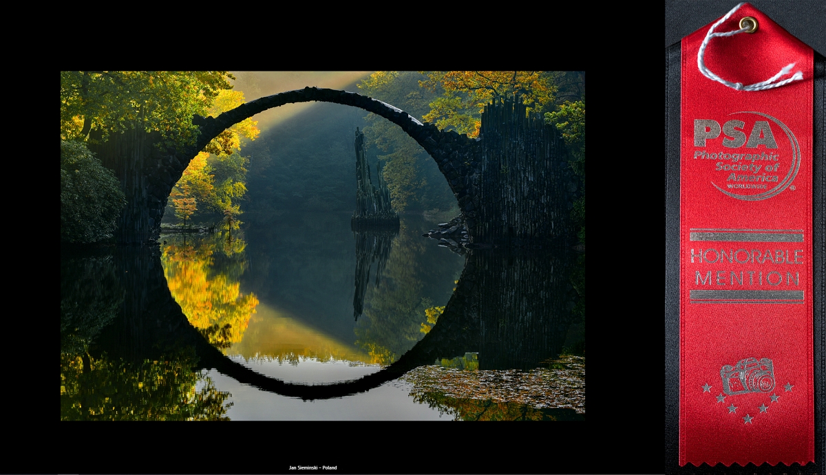 Devils Brigde.jpg - .Kwiecien 2021 fotografia   "Devils Brigde" w konkursie The International Exhibition Of Art Photography Motion otrzymała wyroznienie PSA Honorable Mention