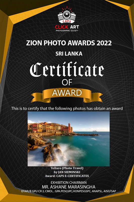 JAN SIEMINSKI_1_04_01.JPG - Luty 2022, fotografia TELLARO została nagrodzona CAPS E_CERTIFICATES w konkursie ZION PHOTO AWARDS w Sri Lance, konkurs pod patroanatem FIAP oraz PSA