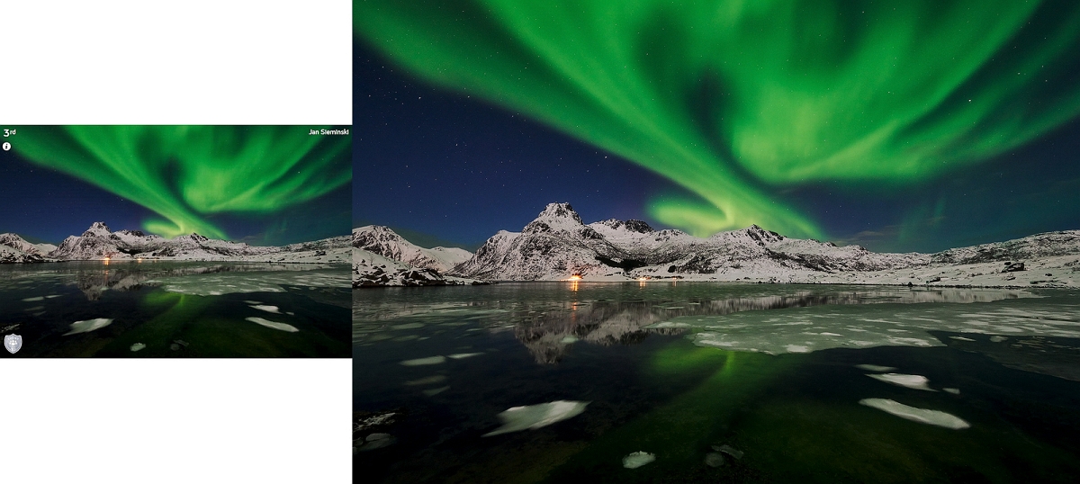 NR14a kopia.jpg -  Aurora borealis II....listopad 2019 fotografia zajeła III miejsce w konkursie Aurora Borealis or Aurora Australis in Colour na portalu Photocrowd, zbiegło sie to z wyroznieniem mojej galerii na portalu ViewBug   https://www.photocrowd.com/photo-competitions/aurora-borealis-or-aurora-australis-in-colour-nature-photo-contest-7399/crowd-results/  