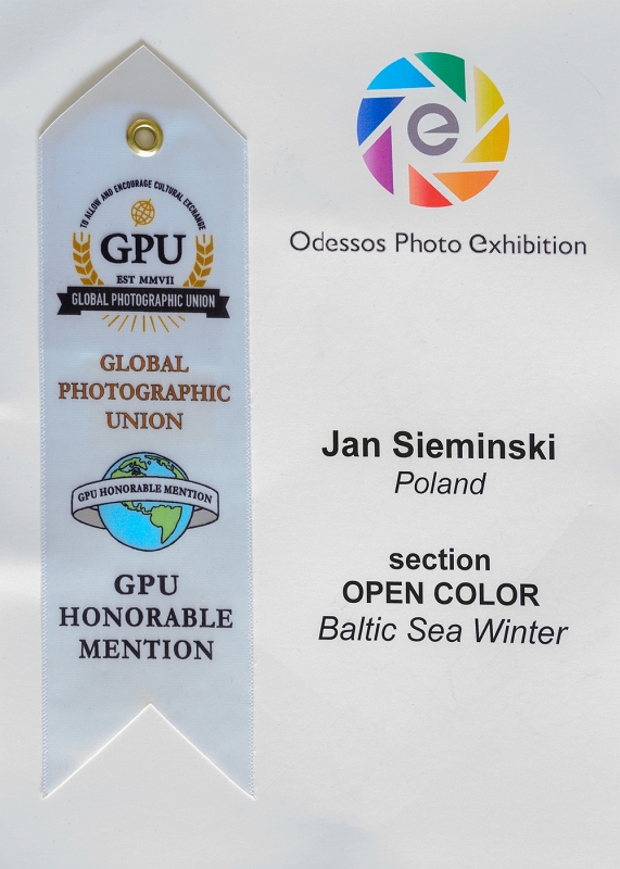 Open Color - Baltic Sea.jpg - Baltic Sea Winter – GPU HM wyroznienie - konkurs Photographic Society of America ( PSA)