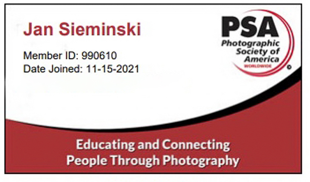 PSAa kopia.jpg - 15 listopad 2021, zostałem przyjety do prestizowego stowarzyszenia fotograficznego Photografic Society of America