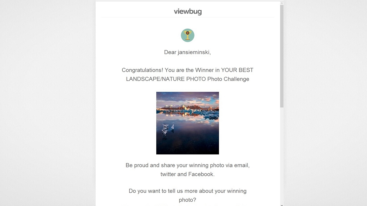 Viewbug.jpg - "Lodowa zatoka" - Islandia ....02 11 2017 fotografia zajeła I miejsce w  Photo Challenge YOUR BEST LANDSCAPE NATURE PHOTO na portalu viewbug https://www.viewbug.com/photo/73706614